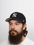 Бейсболка 47 BRAND арт. B-MVPSP17WBP-BK New York Yankees MLB (черный)